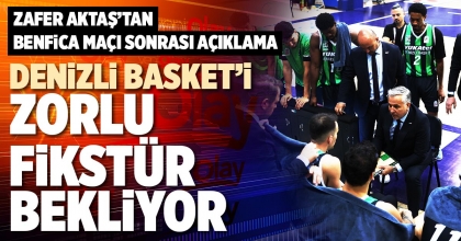 YUKATEL DENİZLİ BASKET’İ ZORLU FİKSTÜR BEKLİYOR
