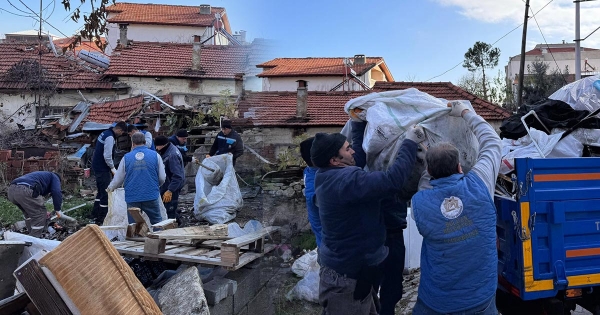 BULDAN’DA HURDALIK ALANLAR TEMİZLENDİ