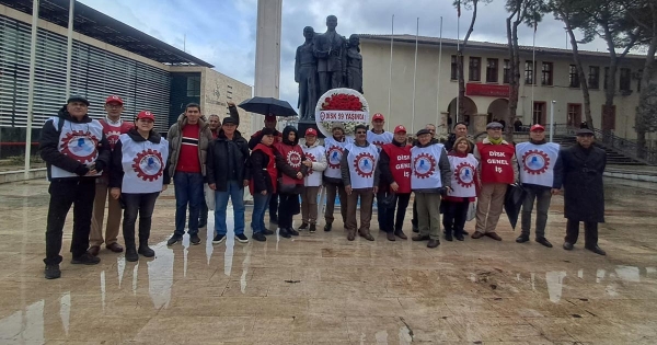 DİSK’İN KURULUŞ YILDÖNÜMÜ KUTLANDI