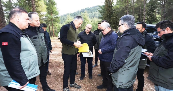 ORMAN PARKURLARI İNCELENDİ