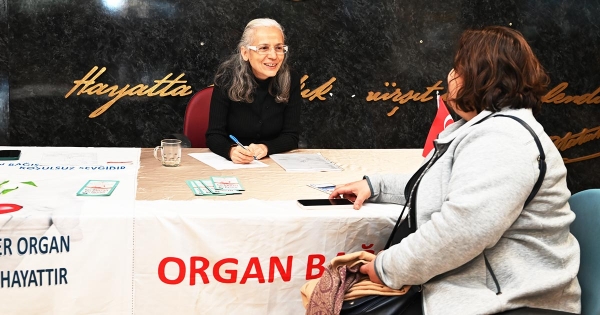 PAÜ’DE ORGAN BAĞIŞI STANDI AÇILDI