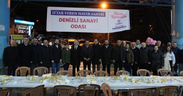 SANAYİ ODASI’NIN İFTAR SOFRASI FATİH MAHALLESİ'NDE KURULDU