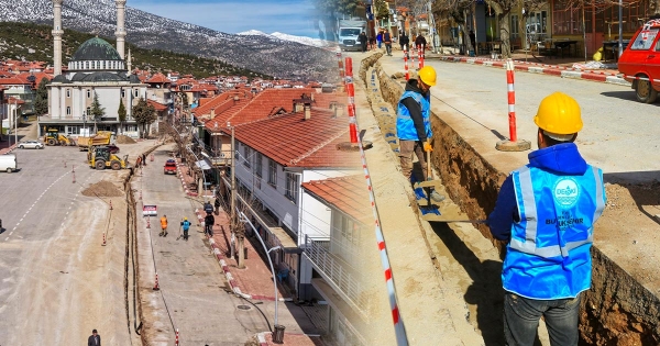 KIZILCA’DA İÇME SUYU HATLARI YENİLENİYOR