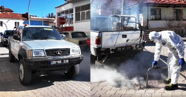 TAVAS’TA RÖGARLAR İLAÇLANIYOR