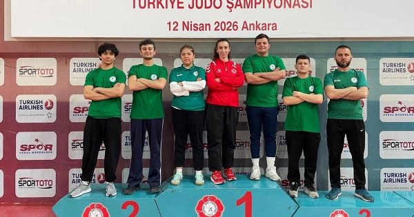 JUDOCU MÜNİFE TÜRKİYE ŞAMPİYONU OLDU