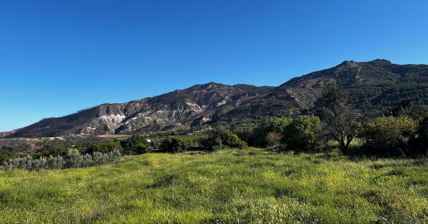 YANGININ İZLERİ DAĞLARDA KALDI