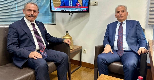 ZOLAN MECLİS’TE ŞAHİN TİN’İ ZİYARET ETTİ