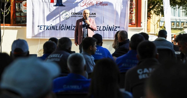 BELEDİYESİ PERSONELİ 1 MAYIS’TA BİR ARADA