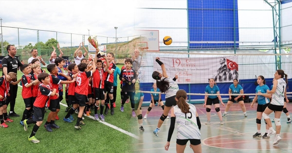 GENÇ SPORCULAR 19 MAYIS COŞKUSUNU SAHALARA TAŞIDI