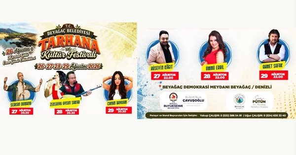 BEYAĞAÇ TARHANA VE KÜLTÜR FESTİVALİNE HAZIRLANIYOR