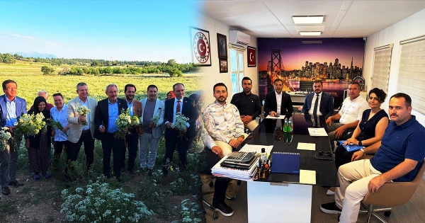 ERDOĞAN ÜRETİMDEN TURİZME TEMASLARINI SÜRDÜRÜYOR