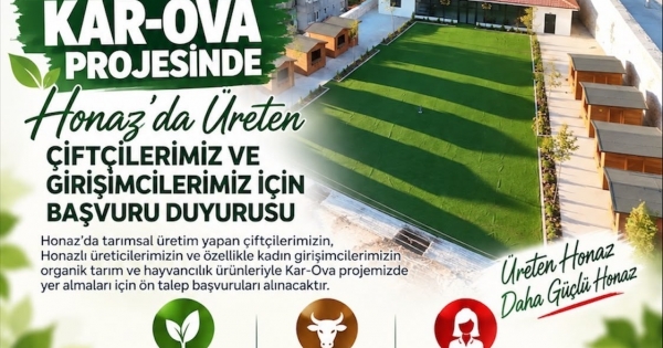 KAR-OVA PROJESİ İÇİN ÖN TALEP BAŞVURULARI BAŞLADI