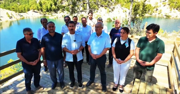 ÖZKAN MİLLET BAHÇESİ PROJESİNİ İNCELEDİ
