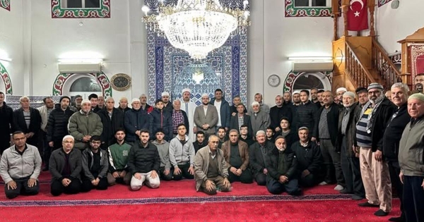 ÇİVRİL’DE SABAH NAMAZI BULUŞMASINDA AİLE VURGUSU