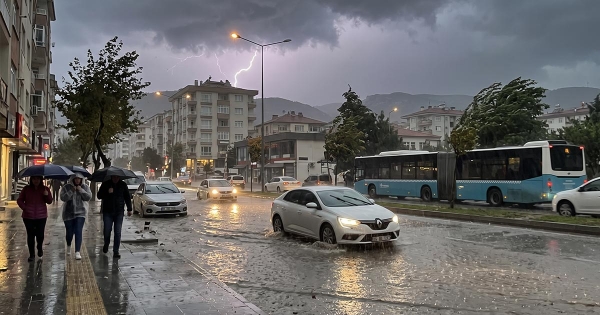 DENİZLİ İÇİN SARI UYARI