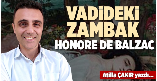 Vadideki Zambak - Honore de Balzac