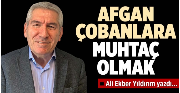 AFGAN ÇOBANLARA MUHTAÇ OLMAK