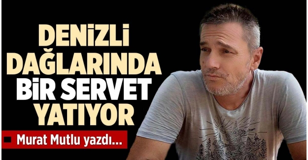 DENİZLİ DAĞLARINDA BİR SERVET YATIYOR