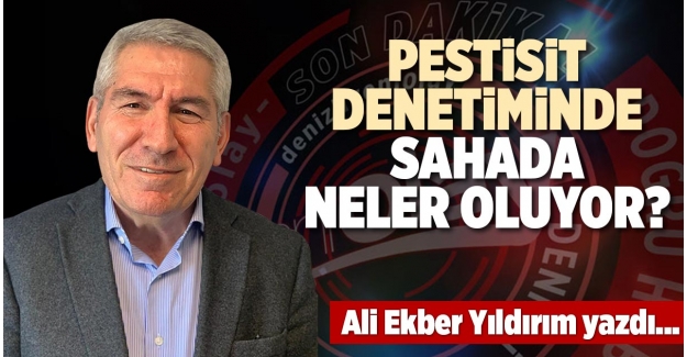 PESTİSİT DENETİMİNDE SAHADA NELER OLUYOR?