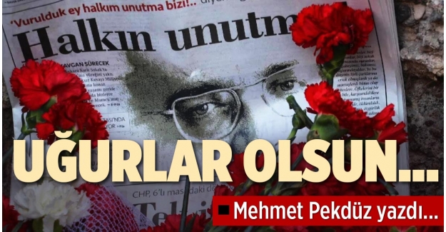 UĞURLAR OLSUN…