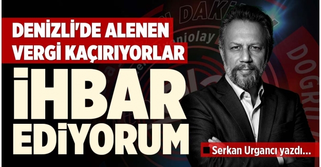 İHBAR EDİYORUM