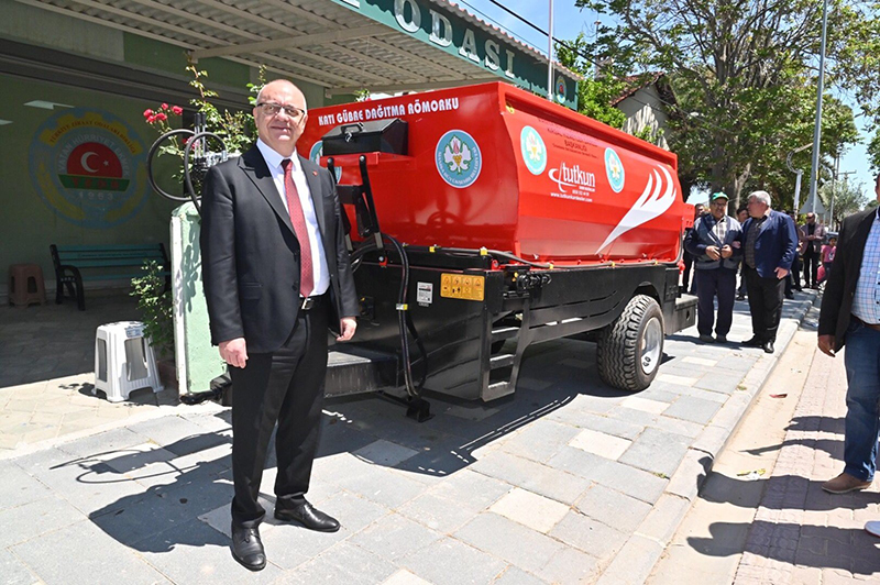 BÜYÜKŞEHİRDEN GÖLMARMARALI ÜRETİCİLERE DESTEK  