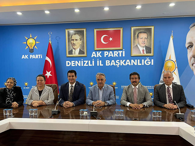 AK PARTİ GENEL BAŞKAN YARDIMCISI YAZICI DENİZLİ'DE 