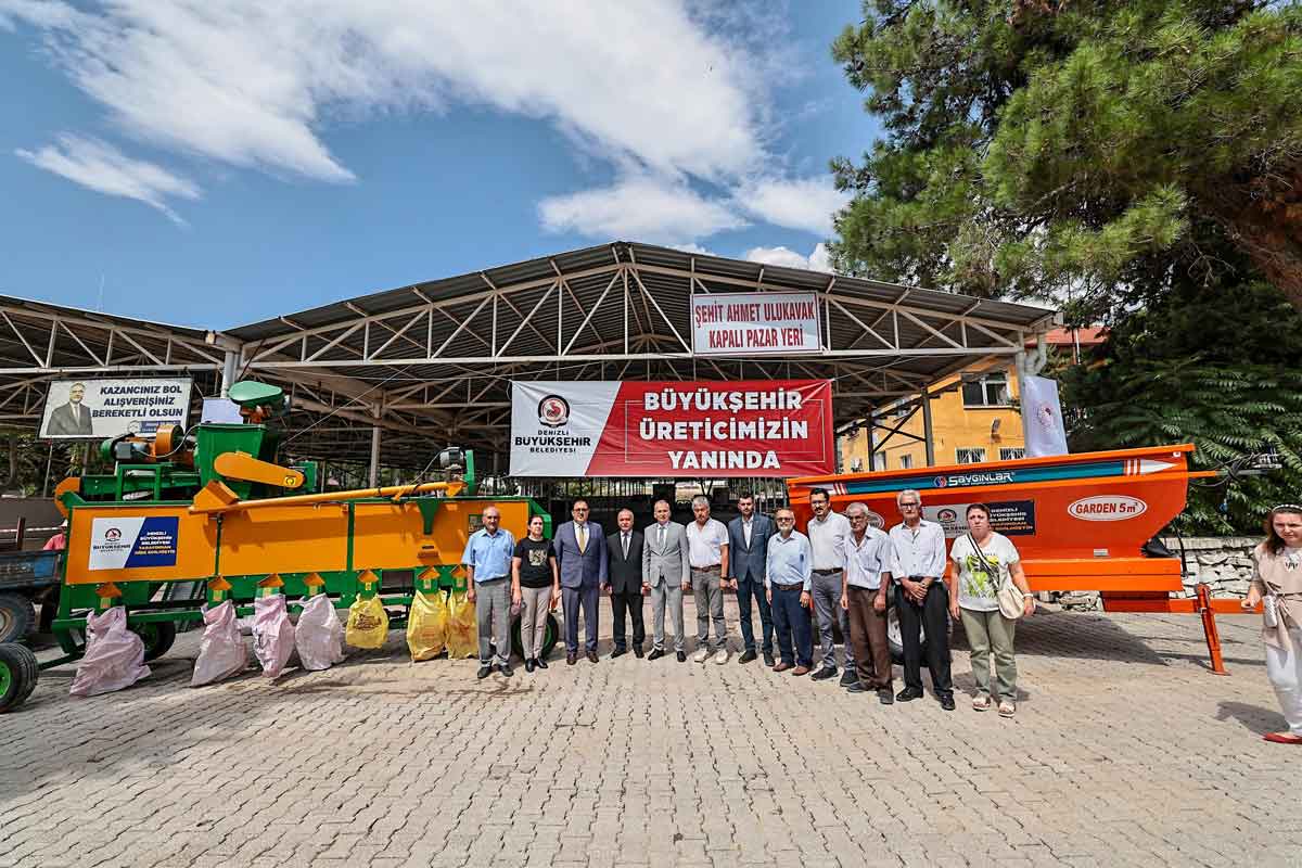BÜYÜKŞEHİR’DEN ÜRETİCİYE BİR KATKI DAHA