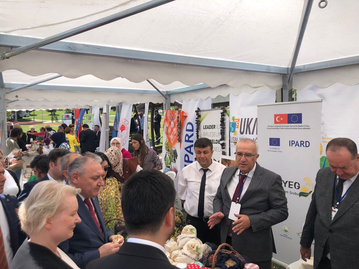 ÇAMELİ'NİN TESCİLLİ ÜRÜNLERİ BAŞKENTTE GÖRÜCÜYE ÇIKTI