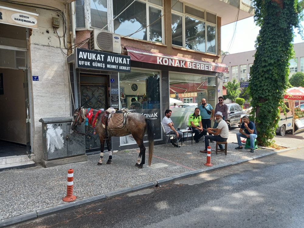 CEZALARDAN YILMAYAN ATLI KOVBOY YENİ ATIYLA SAHNEDE