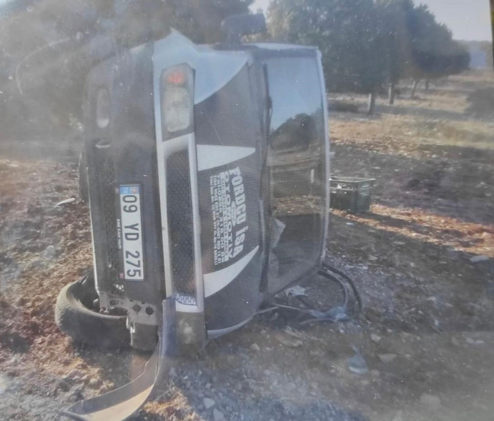 DİDİM’DE TRAFİK KAZASI: 1 ÖLÜ