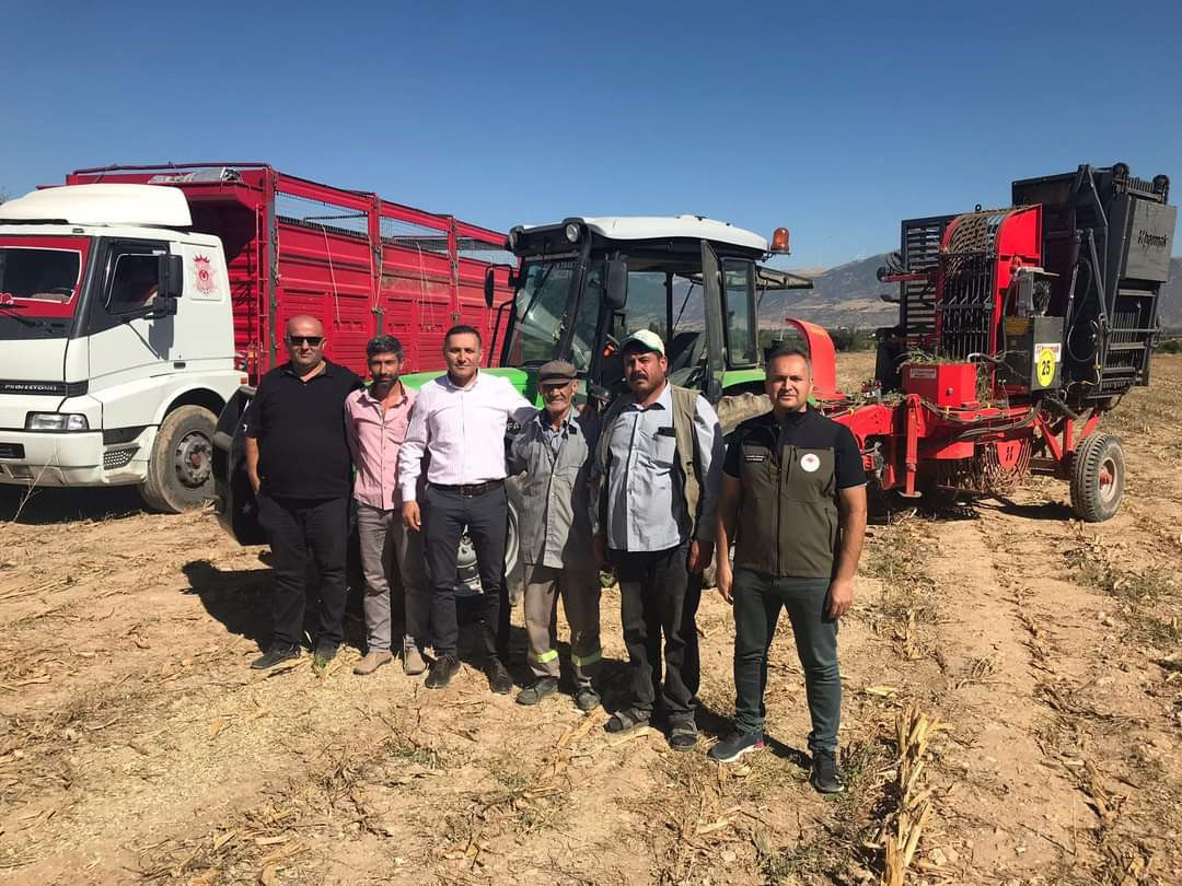 DİNAR’DA PANCAR HASADI BAŞLADI