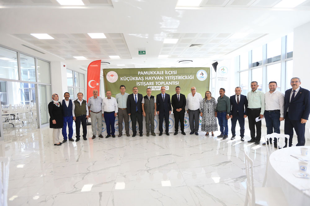 PAMUKKALE’DE HAYVANCILIK SEKTÖRÜ DEĞERLENDİRİLDİ