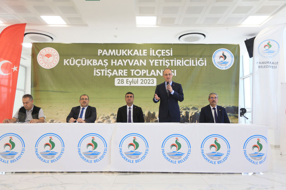 PAMUKKALE’DE HAYVANCILIK SEKTÖRÜ DEĞERLENDİRİLDİ