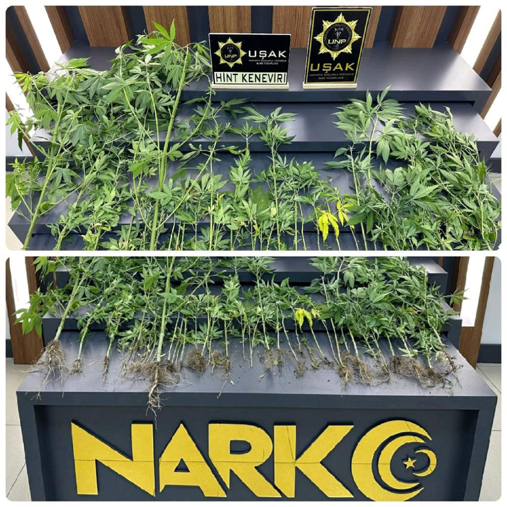 UŞAK’TA UYUŞTURUCAN BİR AYDA 88 ŞÜPHELİ YAKALANDI