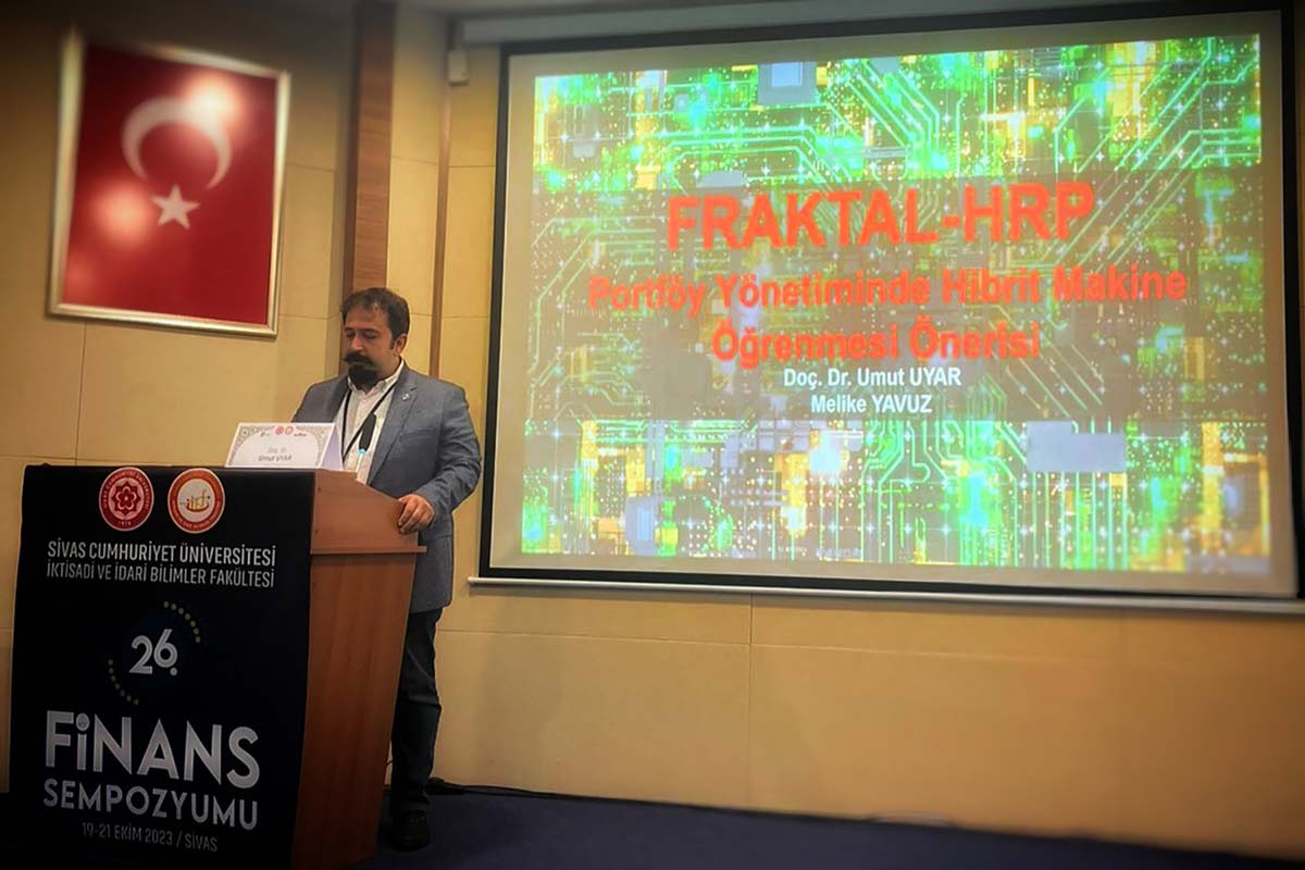 26. FİNANS SEMPOZYUMU’NDAN PAÜ’YE ÖDÜL