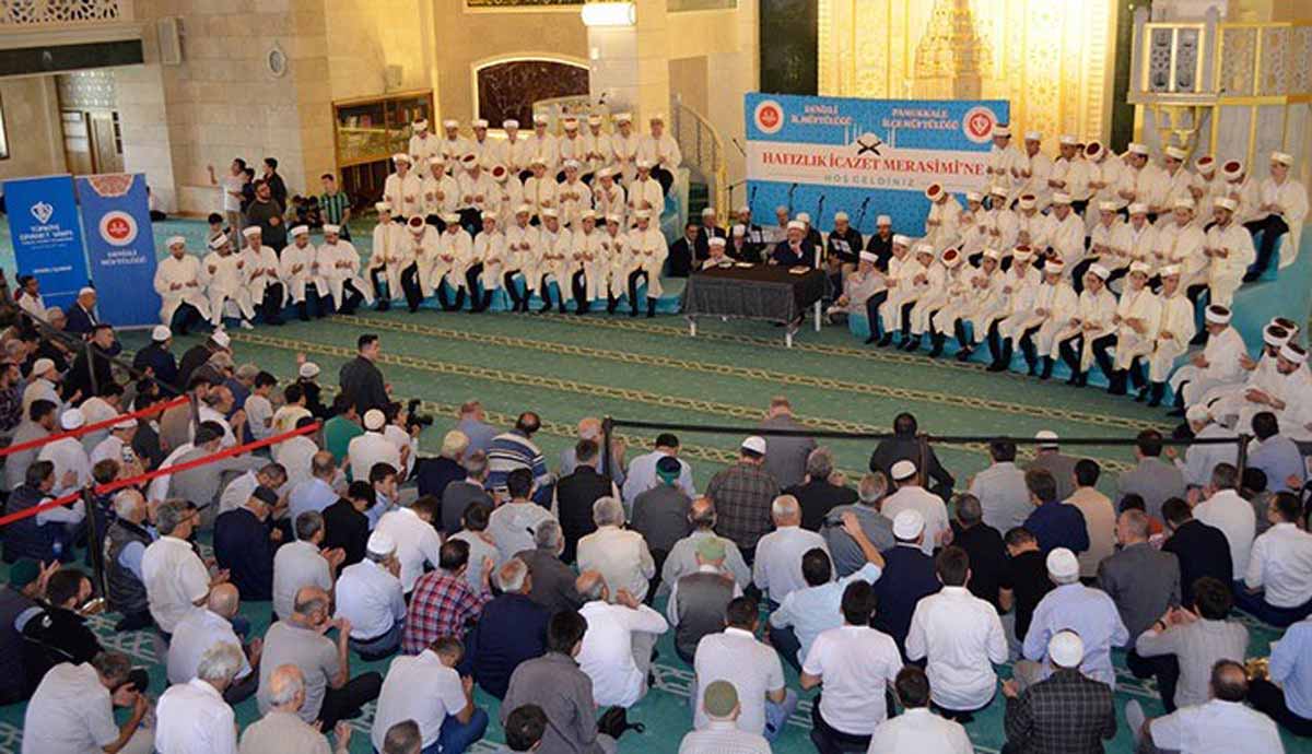 53 HAFIZ İÇİN HAFIZLIK İCAZET MERASİMİ