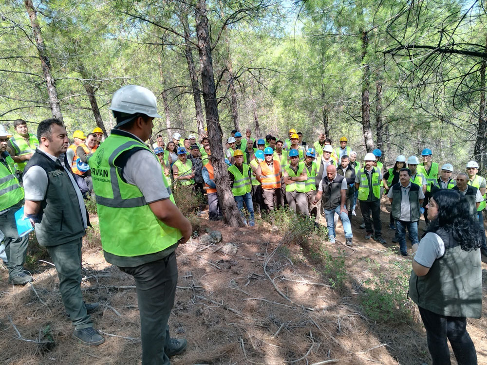 ATEŞ SAVAŞÇILARI EĞİTİM TATBİKATLARINA DEVAM EDİYOR