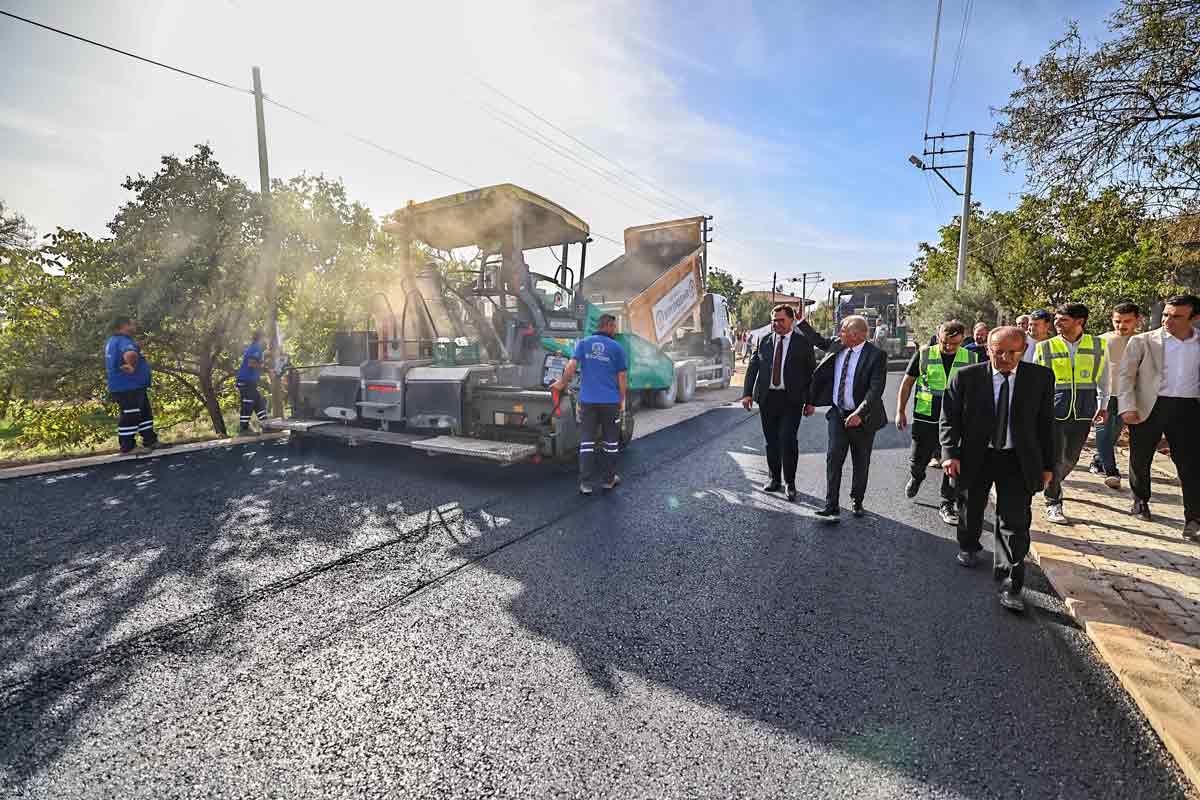 KIZILCABÖLÜK, BÜYÜKŞEHİR İLE GÜVENLİ VE KONFORLU YOLLARA KAVUŞTU