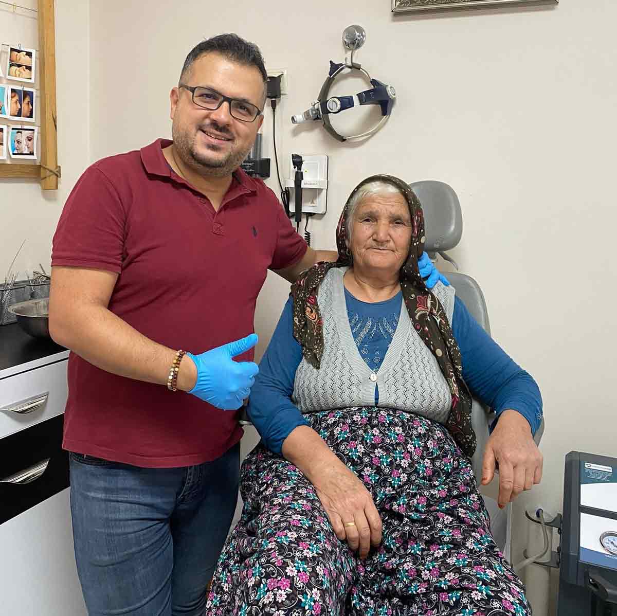 KULAĞINDAN CANLI ÖRÜMCEK ÇIKTI