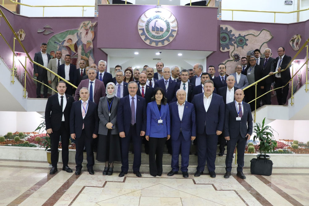 OSBÜK İSTİŞARE TOPLANTISI DENİZLİ'DE YAPILDI