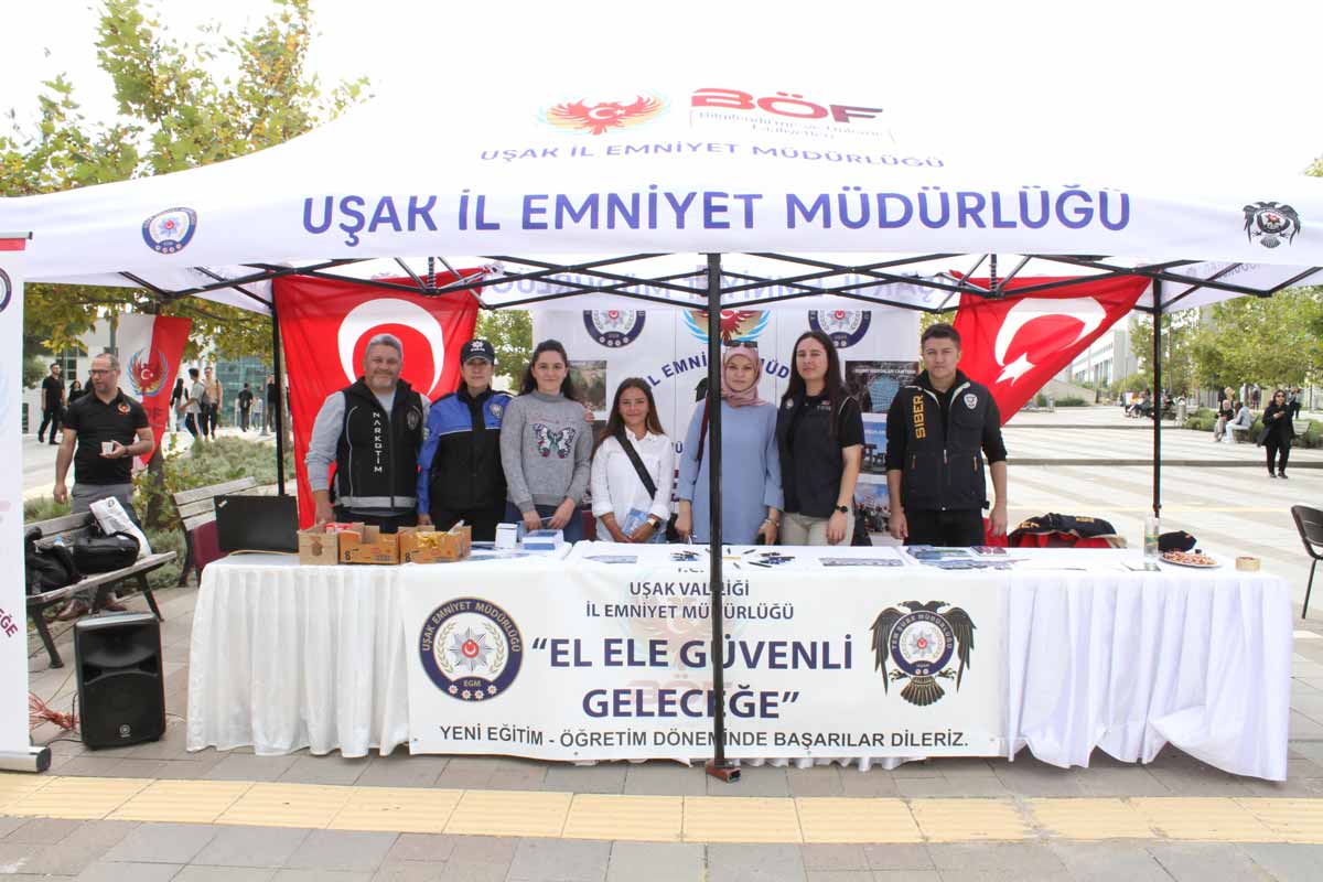 UŞAK’TA “EL ELE GÜVENLİ GELECEĞE” PROJESİ