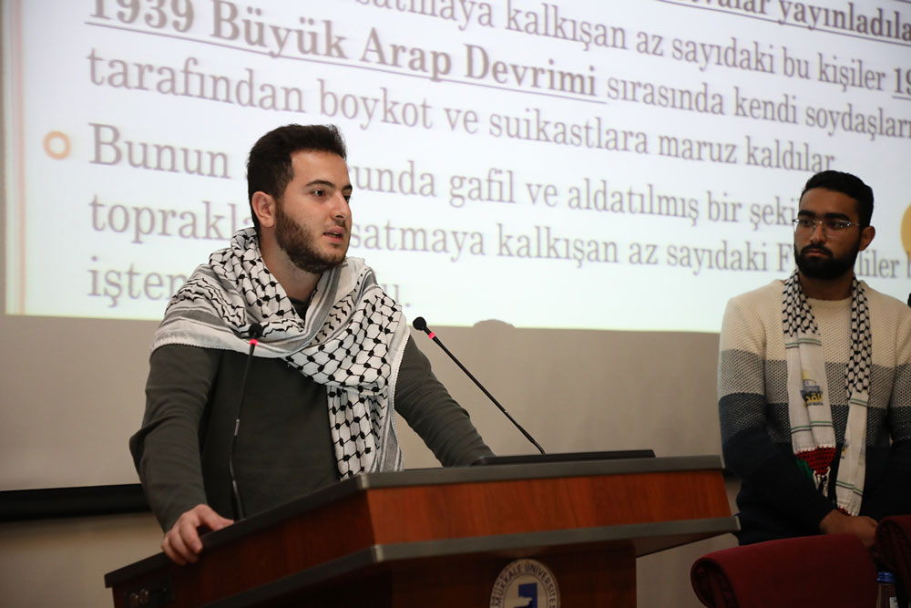 PAÜ’DE KUDÜS’ÜN ÖNEMİ VE FİLİSTİN GERÇEĞİ KONUŞULDU