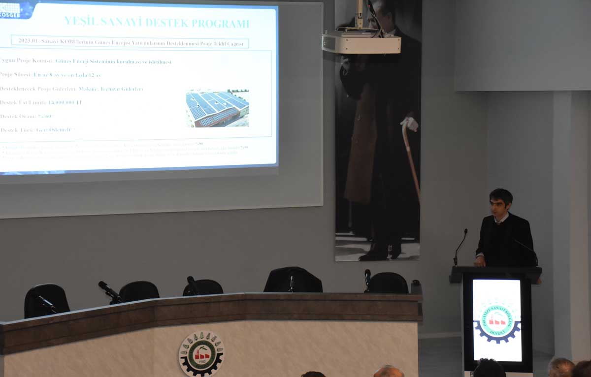  Denizli OSB’DE  'YEŞİL SANAYİ' TOPLANTISI