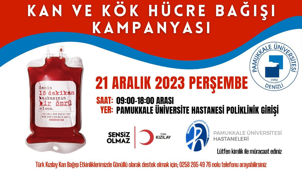 PAÜ’DEN KAN BAĞIŞI SEFERBERLİĞİ