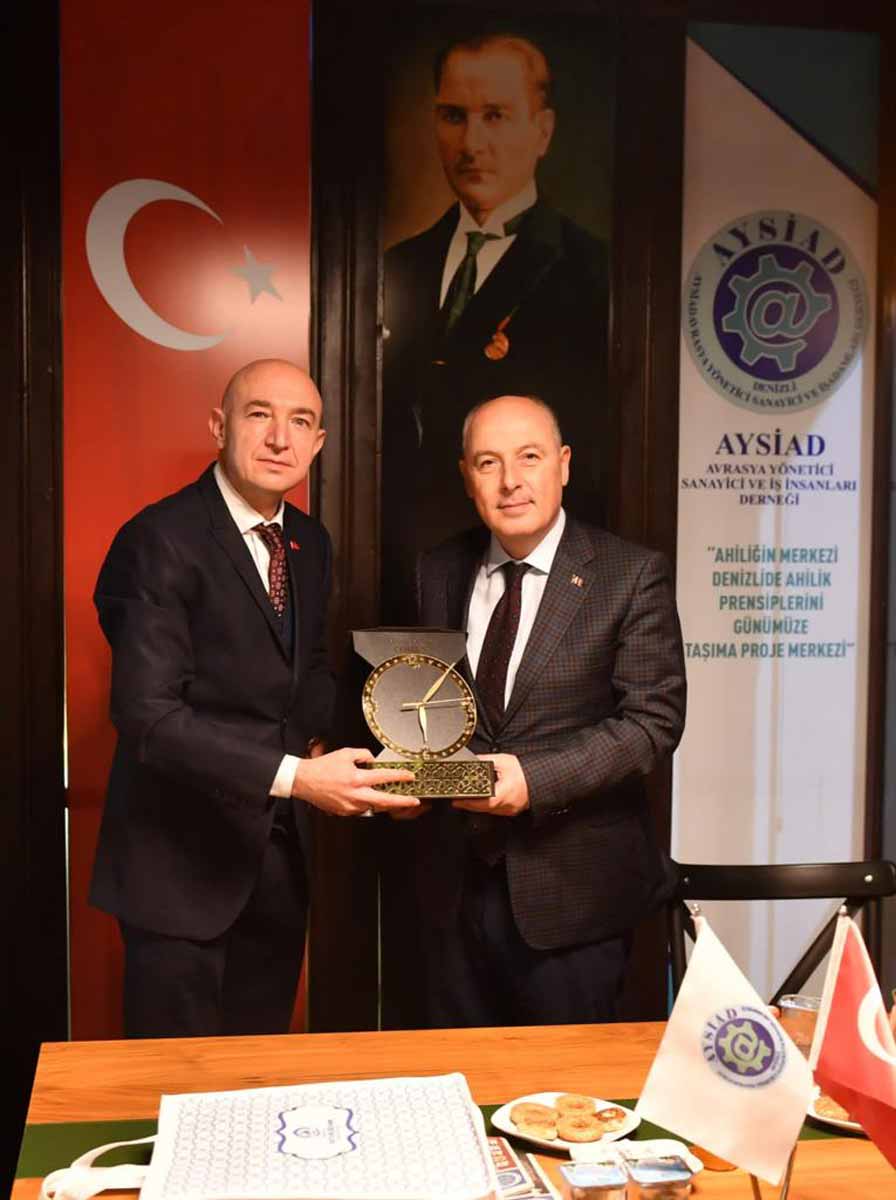 VALİ COŞKUN, AYSİAD’I ZİYARET ETTİ