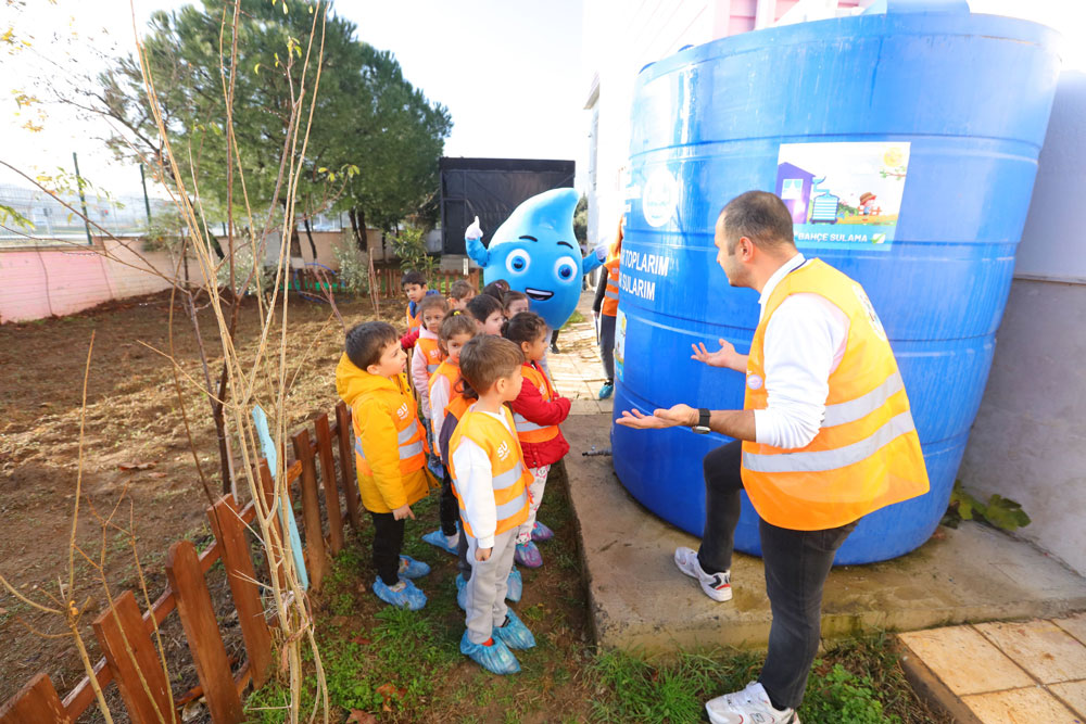 8 YILDA 37 BİN 845 ÖĞRENCİYE SU TASARRUFU ANLATILDI
