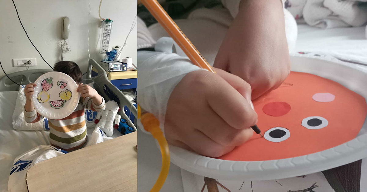 HASTA ÇOCUKLARIN MORALE ETKİNLİKLE DÜZELDİ