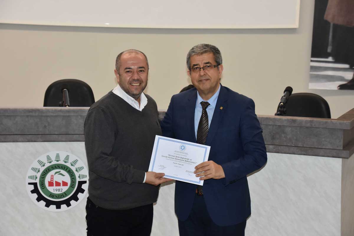 OSB’DE KARBON DÜZENLEME MEKANİZMASI SEMİNERİ