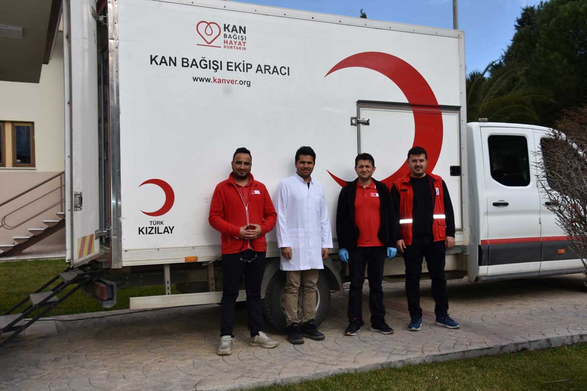 OSB PERSONELİNDEN KAN BAĞIŞI